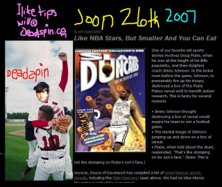 Illustration for article titled Volume 2, Issue 22: The One Where I Was Tired and Just Posted Old Deadspin Photos